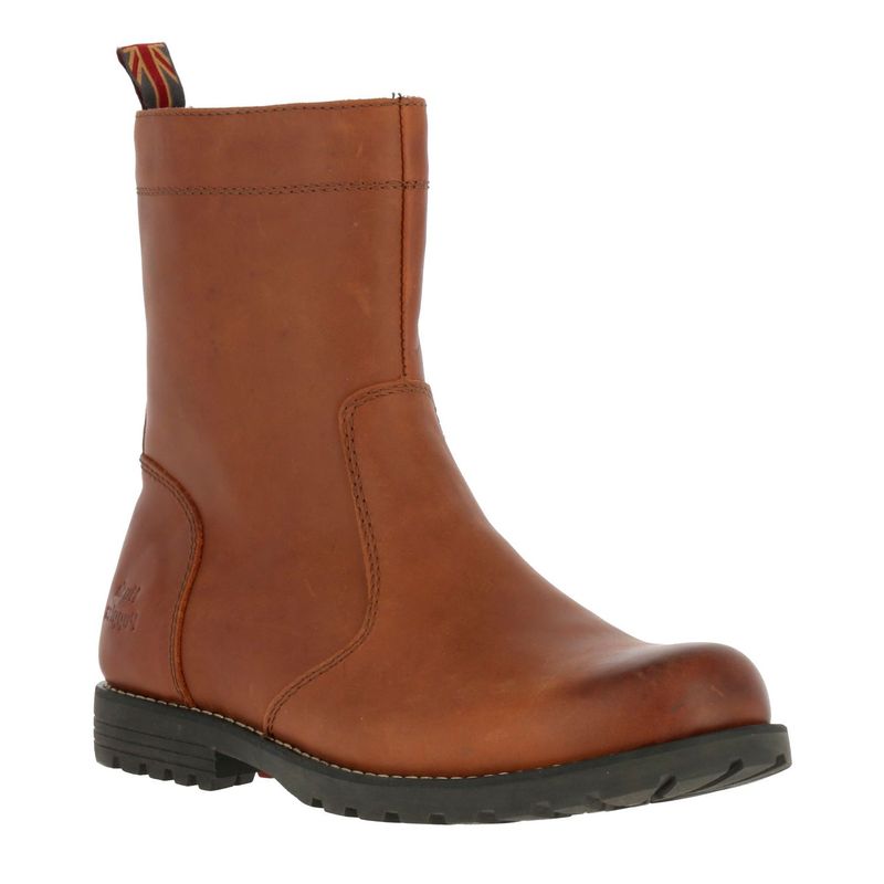 botas de cuero hombre