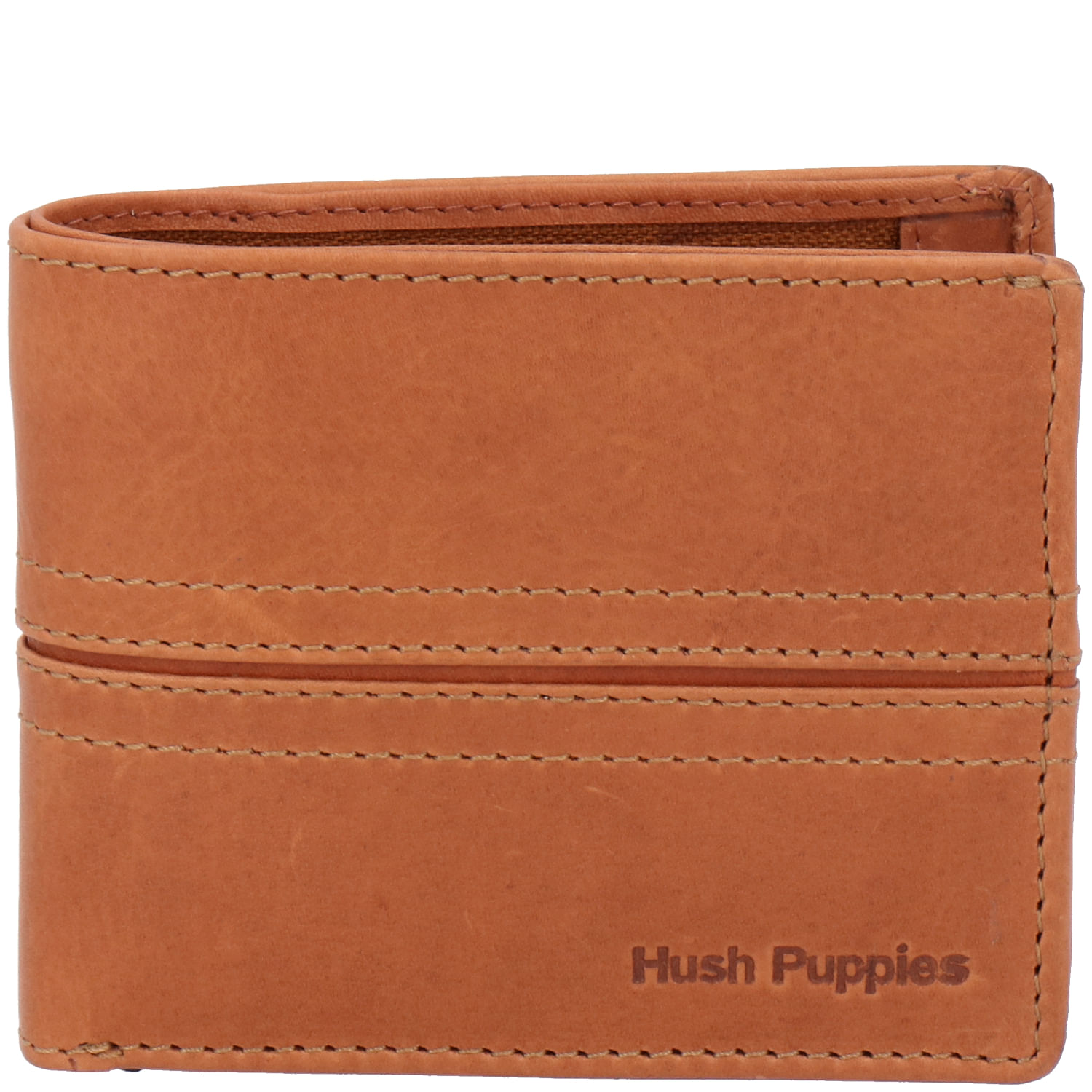 Billetera Cuero Hombre Om Stitch Coin