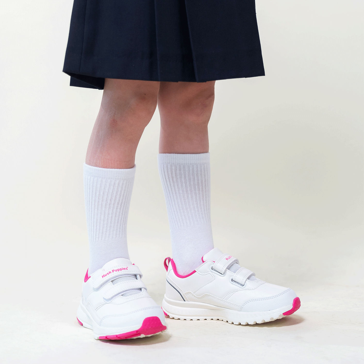 Zapatillas velcro niña - TRICOT