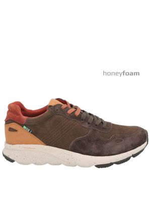 Zapatilla Cuero Hombre Gaspar Café Rockford