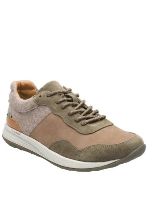 Zapatilla Cuero Mujer Esti Oliva Rockford