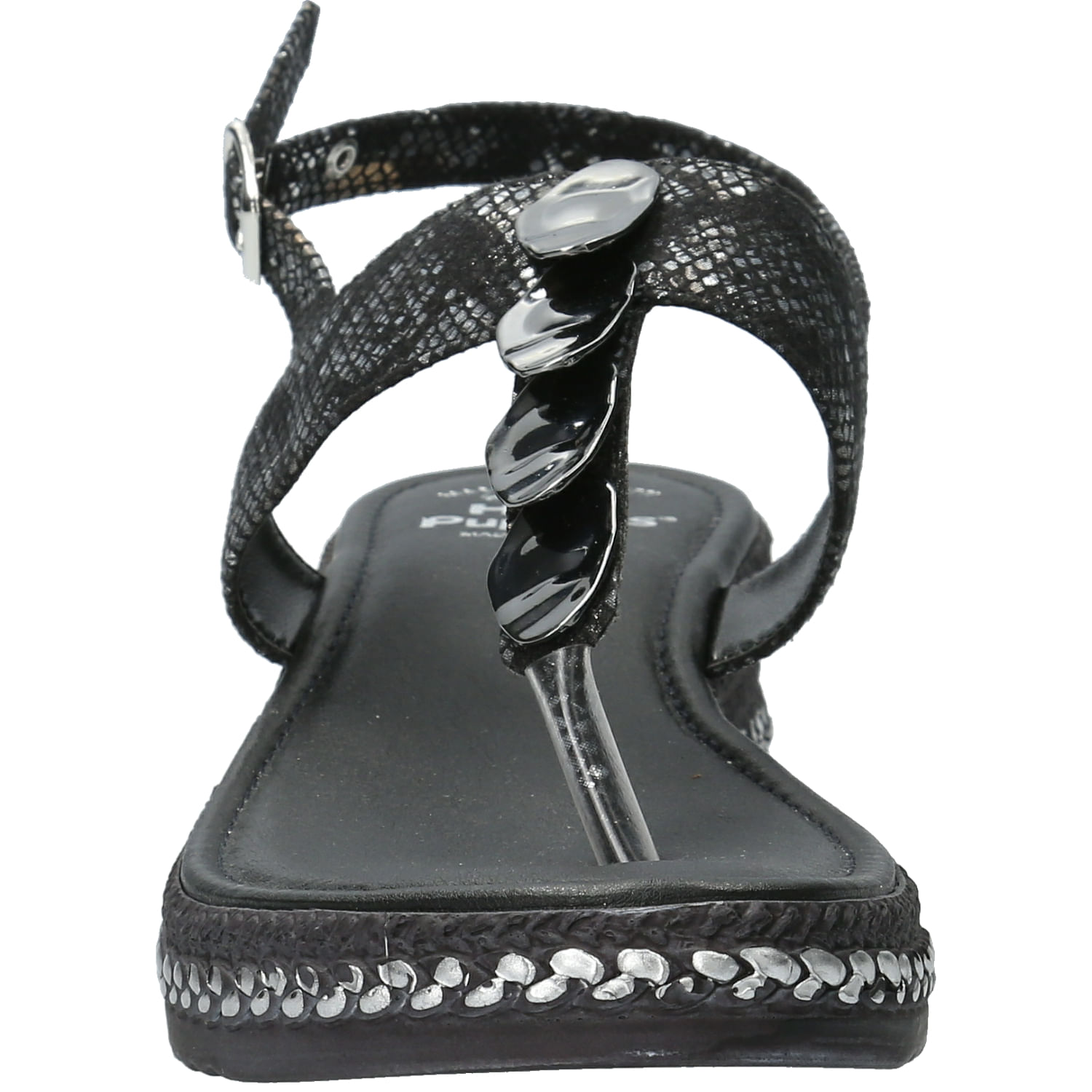 Sandalia Mujer Gianna Negro