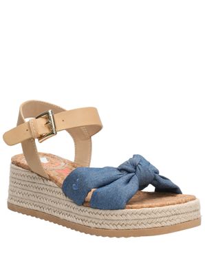 Sandalia Mujer Mia Azul