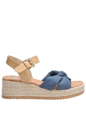 Sandalia Mujer Mia Azul