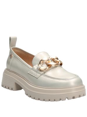 Mocasin Mujer Leboni Dorado