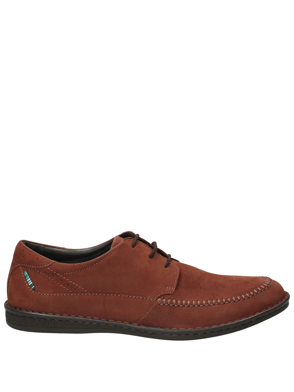 Zapato Cuero Hombre Combe Café Rockford