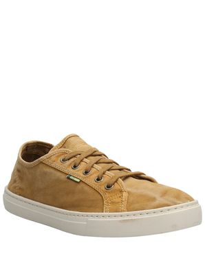 Zapatilla Algodón Orgánico Hombre Bronte Mostaza Rockford