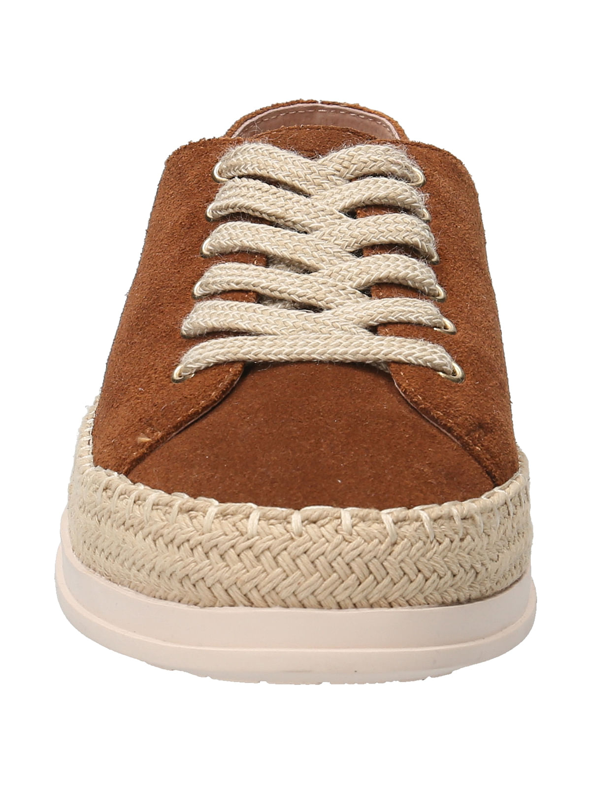 Zapatilla Cuero Mujer Lotus Café Rockford