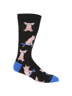 Calcetin Algodón Hombre C Pig