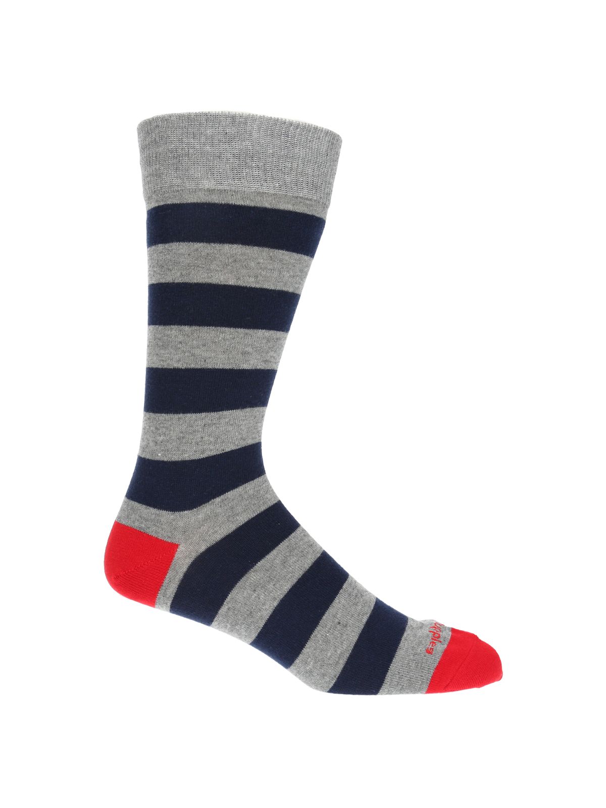 Calcetin Algodón Hombre C Stripe