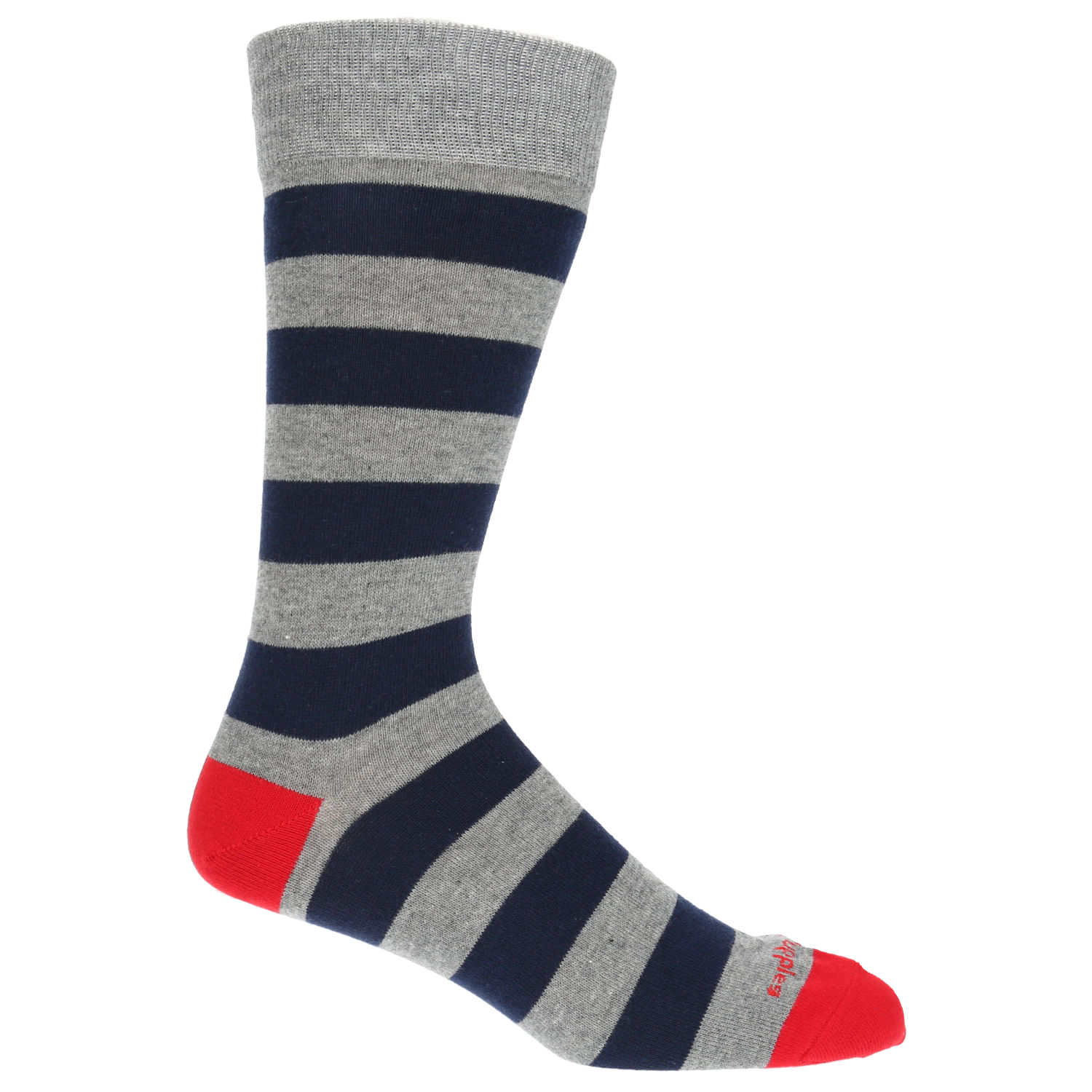 Calcetin Algodón Hombre C Stripe