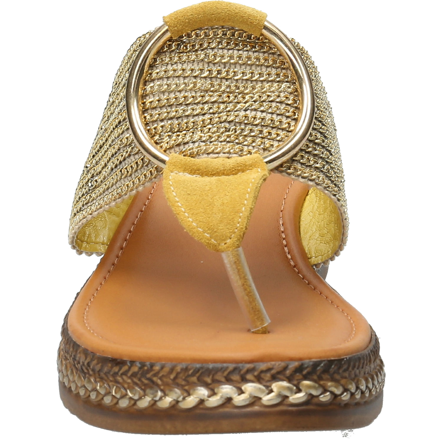 Sandalia Mujer Fiama Amarillo