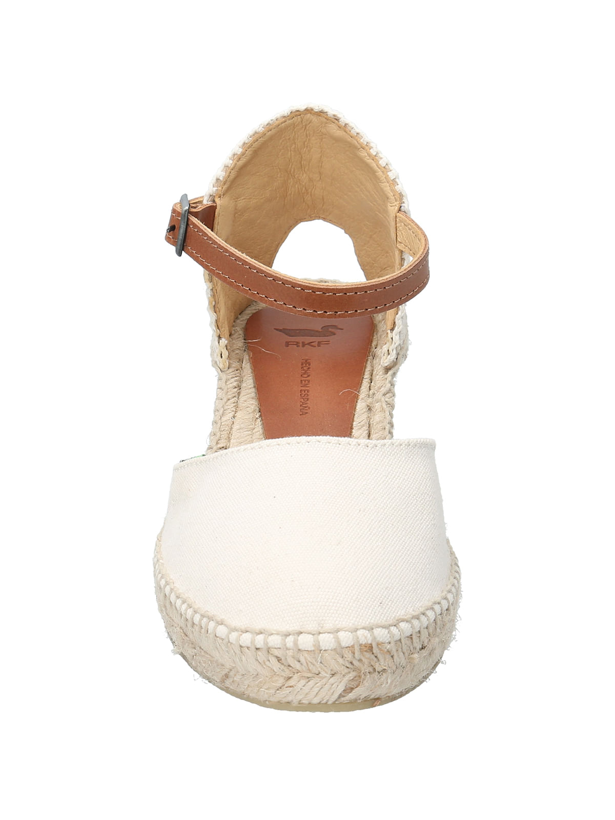Alpargata Algodón Orgánico Mujer Monforte Beige Rockford