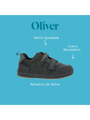 Zapatilla Velcro Colegio Oliver [30-34]