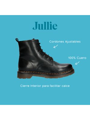 Botin Colegio de Cuero Julie [35-40]
