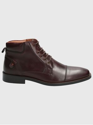 Botin Cuero Hombre Tango Rojo