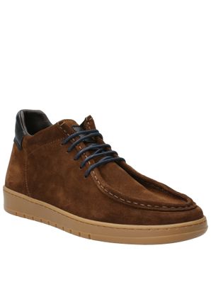 Zapatilla Cuero Hombre Tarento Café