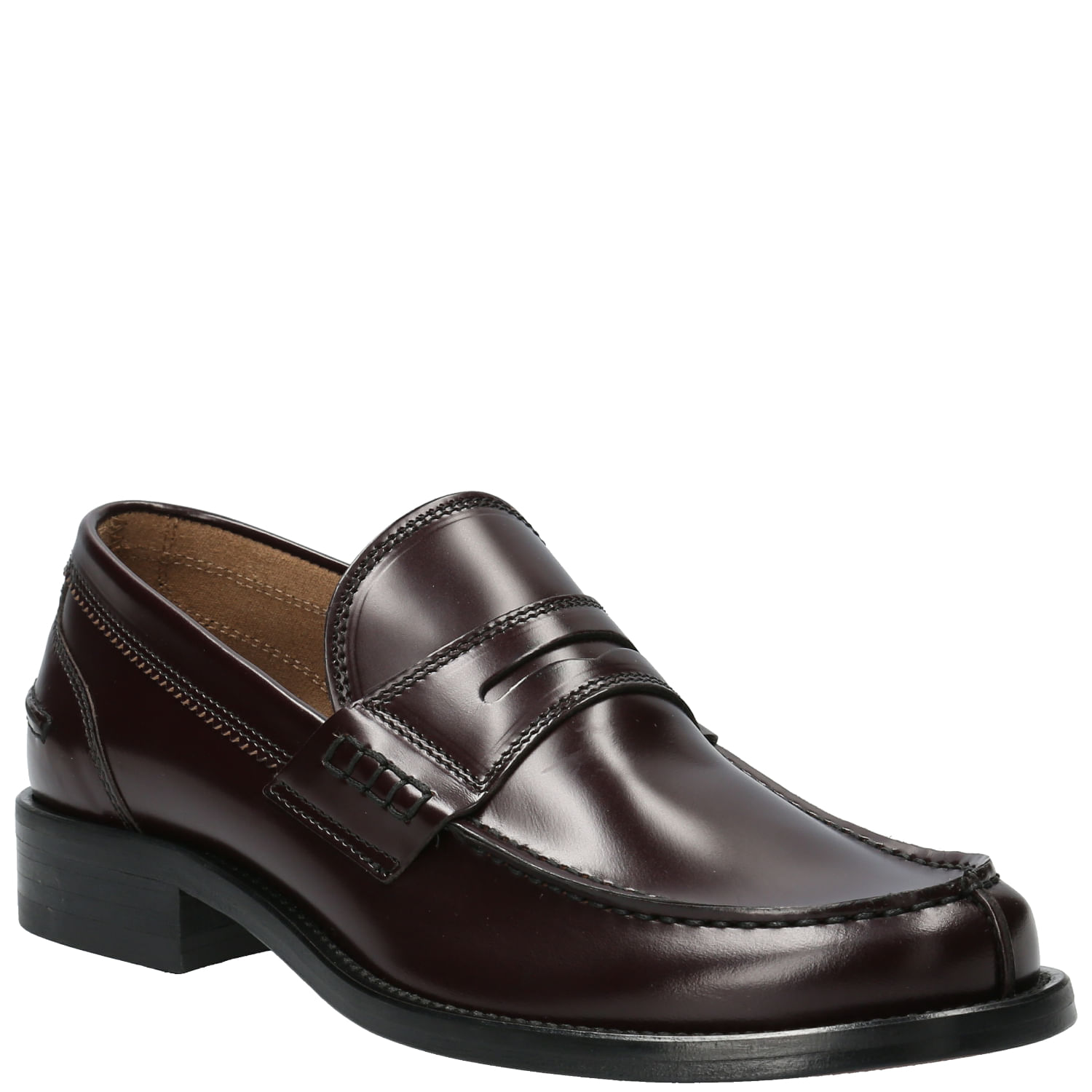 Mocasin Hombre Cilento Café Oscuro