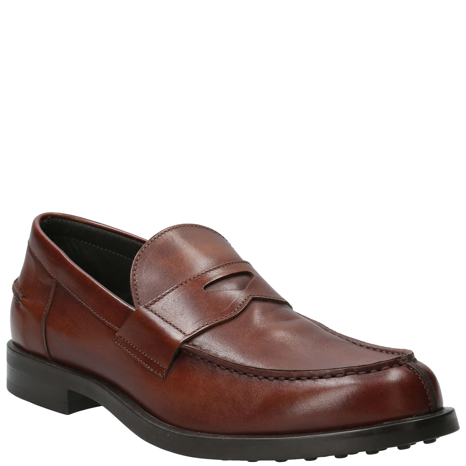 Mocasin Hombre Lucanos Café Oscuro