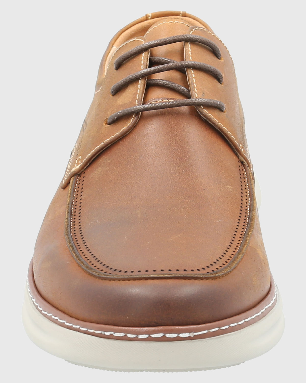 Zapato Cuero Hombre Max G Café