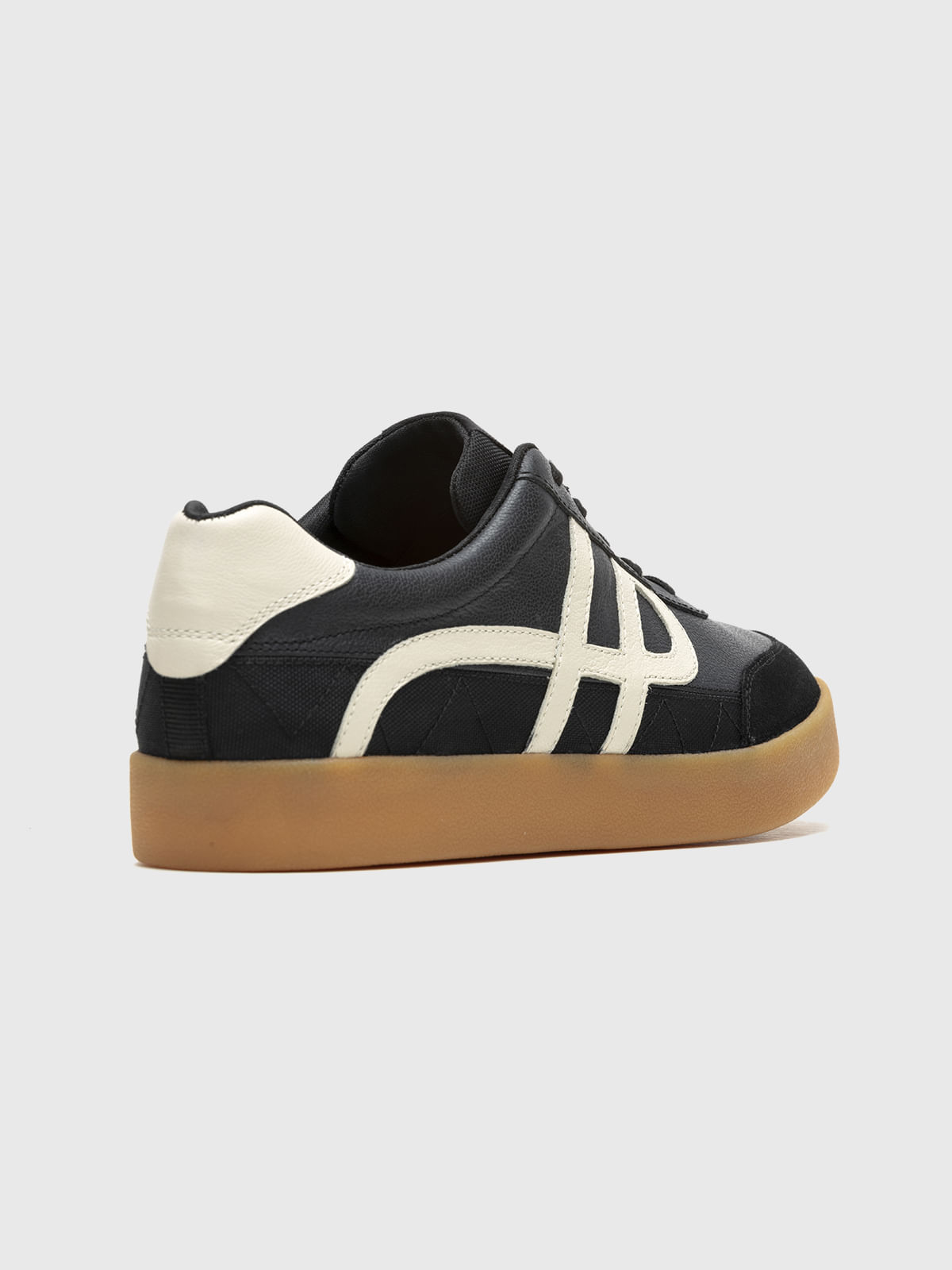 Zapatilla Cuero Hombre Seventy8 Charlie Negro