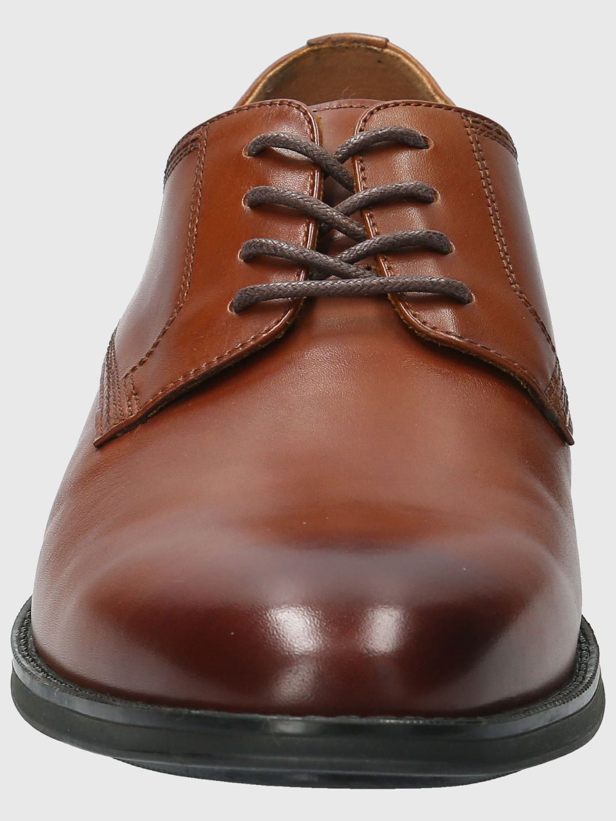 Zapato Cuero Hombre Rollo Café