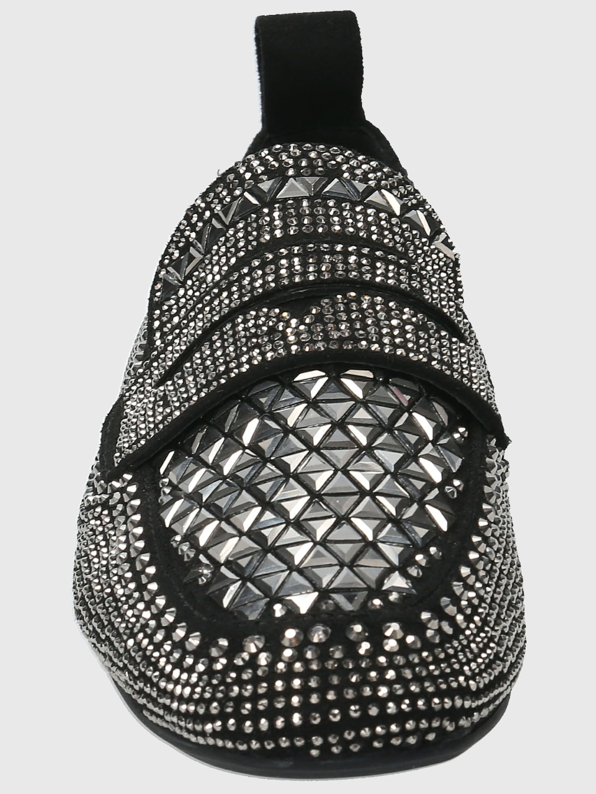 Mocasín Poliester Mujer Cristel Negro