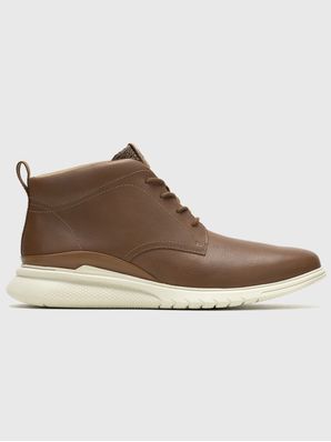 Botin Cuero Hombre Advance Chukka Café