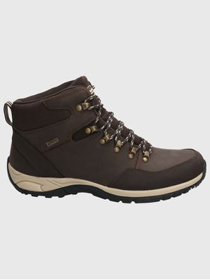 Botin Cuero Hombre Gepard Café
