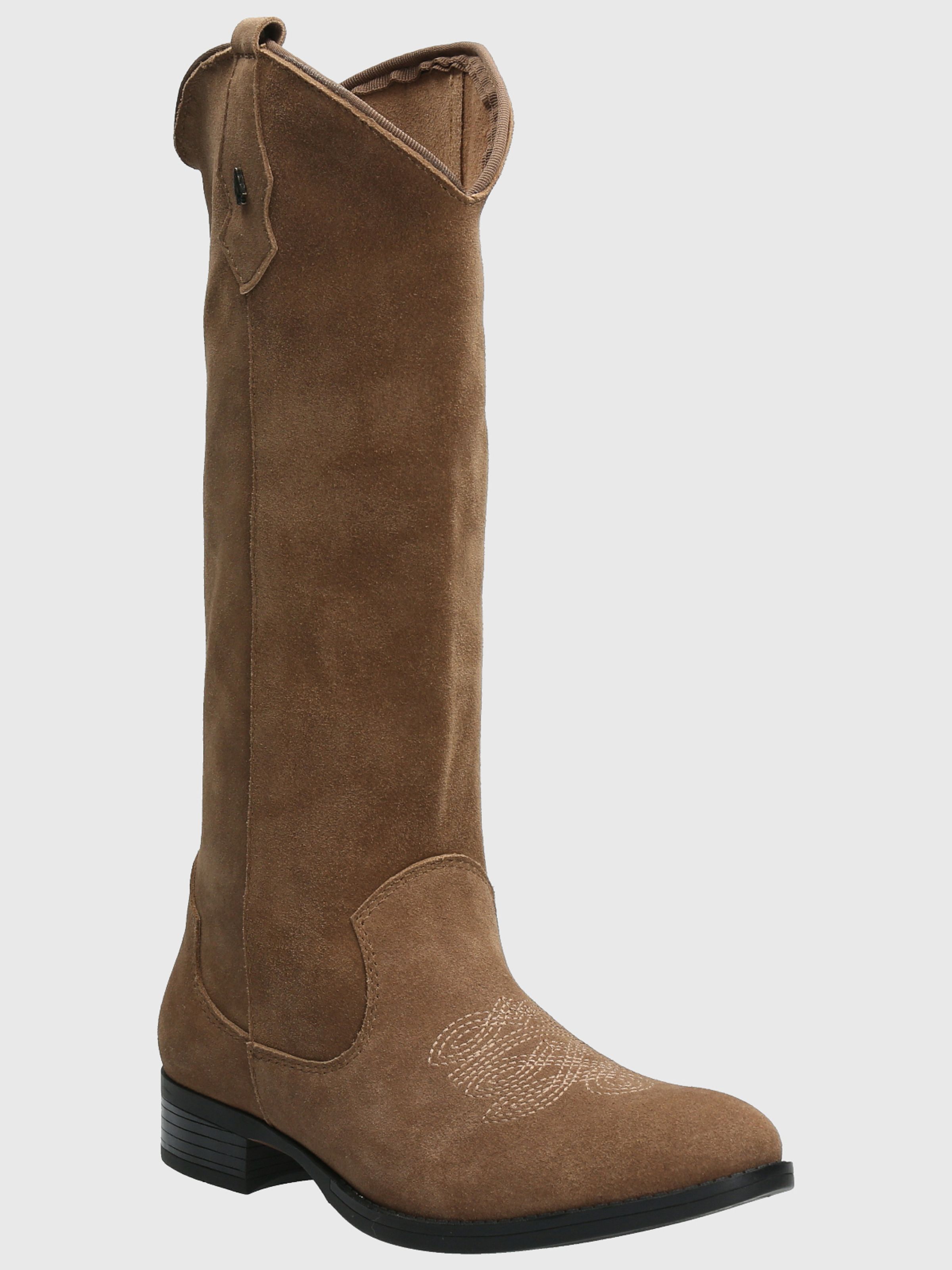 Botas de cuero online mujer ripley