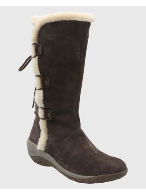 Bota Cuero Mujer Alove Café