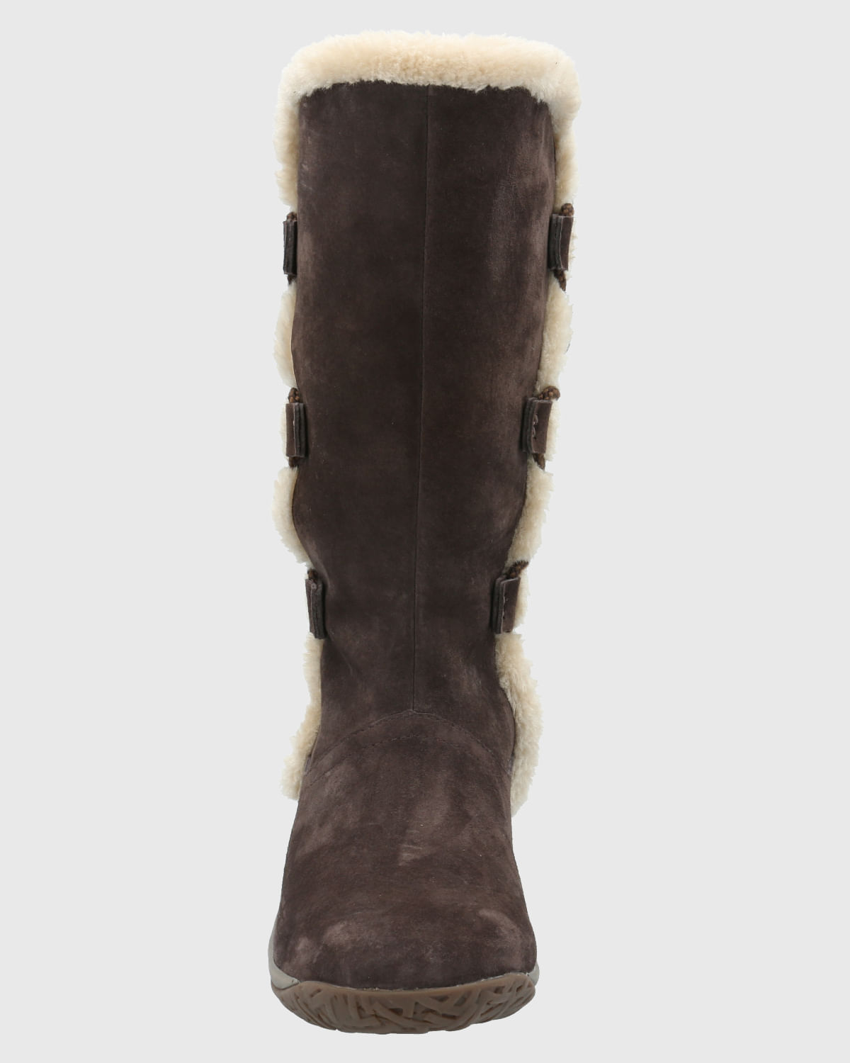 Bota Cuero Mujer Alove Café