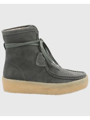 Bota Cuero Mujer Recife Gris