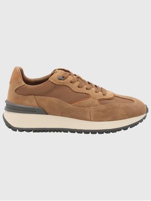 Zapatilla Cuero Hombre Gante Café