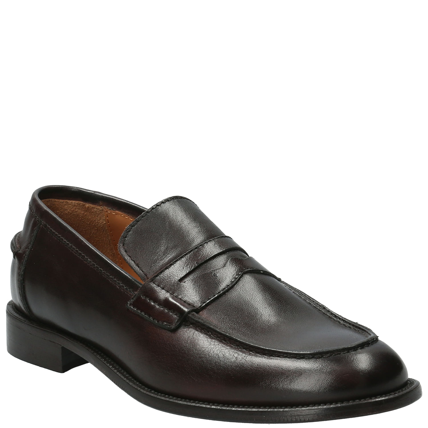 Mocasin Hombre Fornaci Café Oscuro