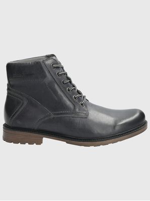 Botin Cuero Hombre Quero Gris