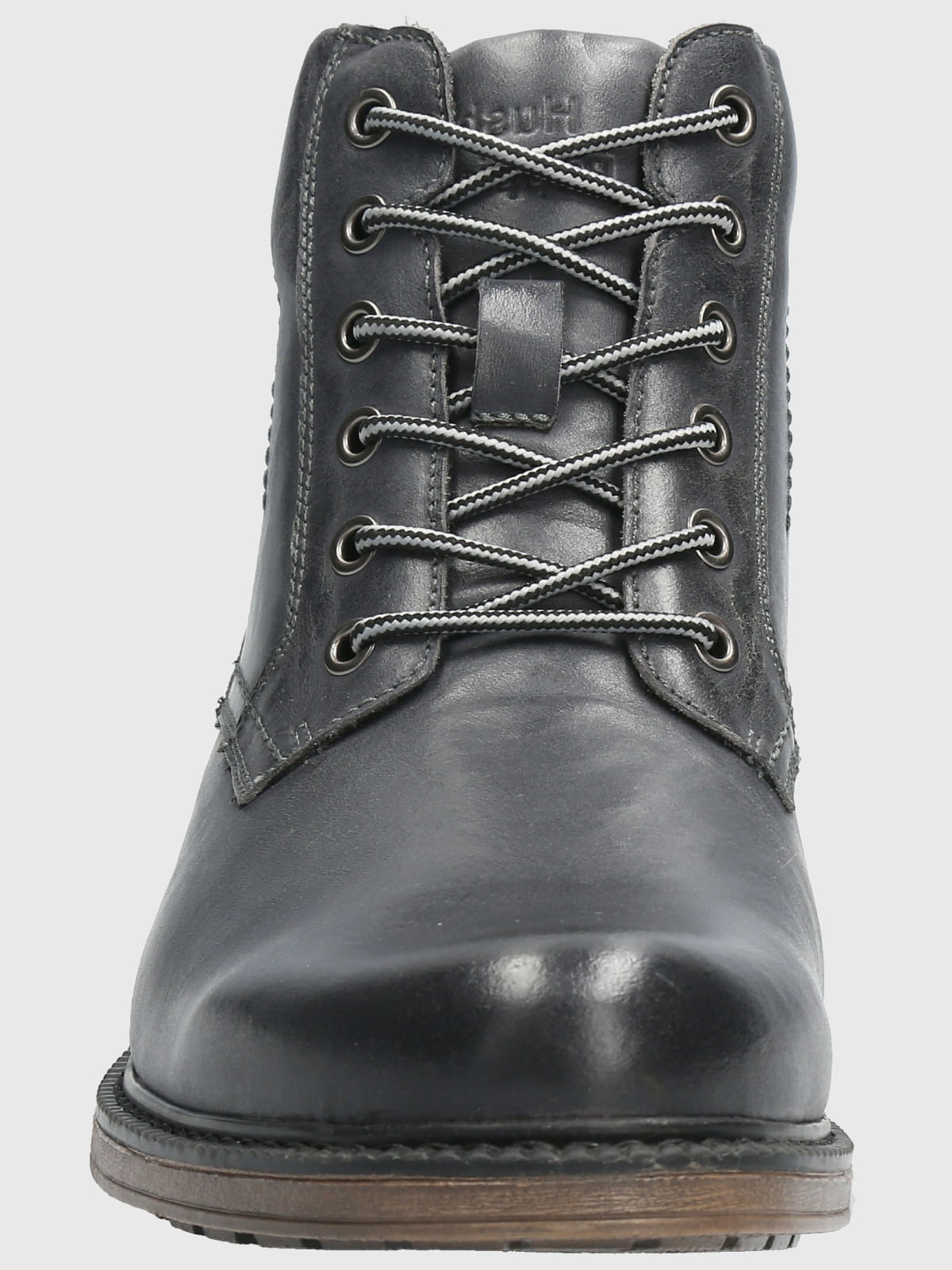 Botin Cuero Hombre Quero Gris