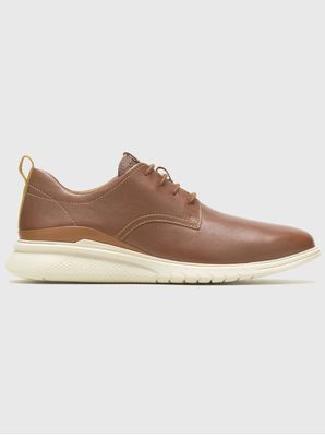 Zapatilla Cuero Hombre Advanced Laceup Café