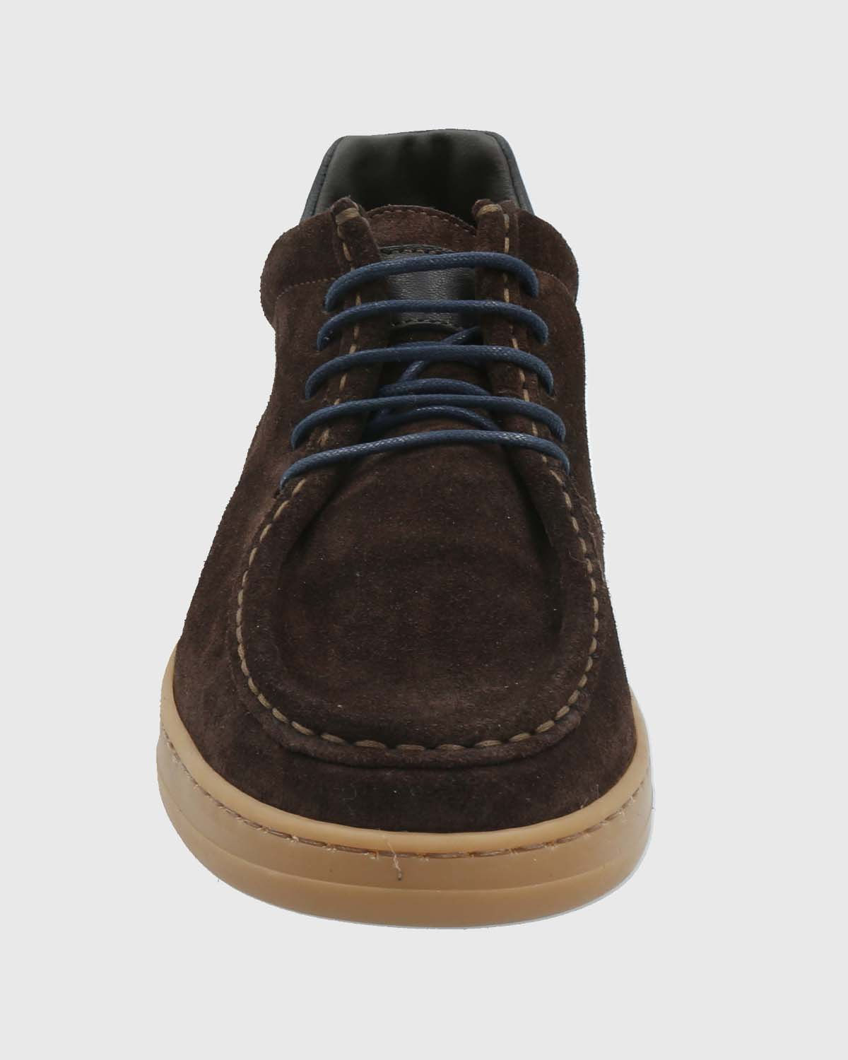 Zapatilla Cuero Hombre Tarento Café