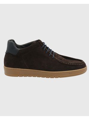 Zapatilla Cuero Hombre Tarento Café
