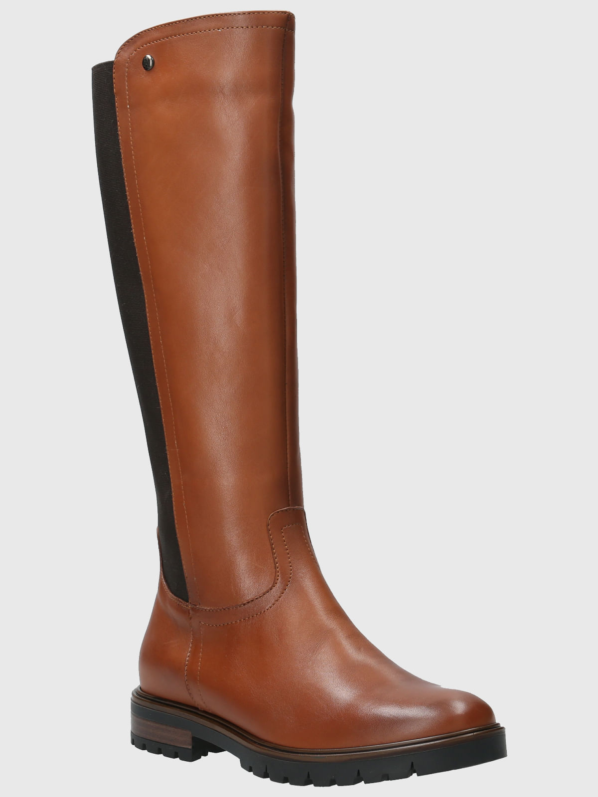 Bota Cuero Mujer Edra Café