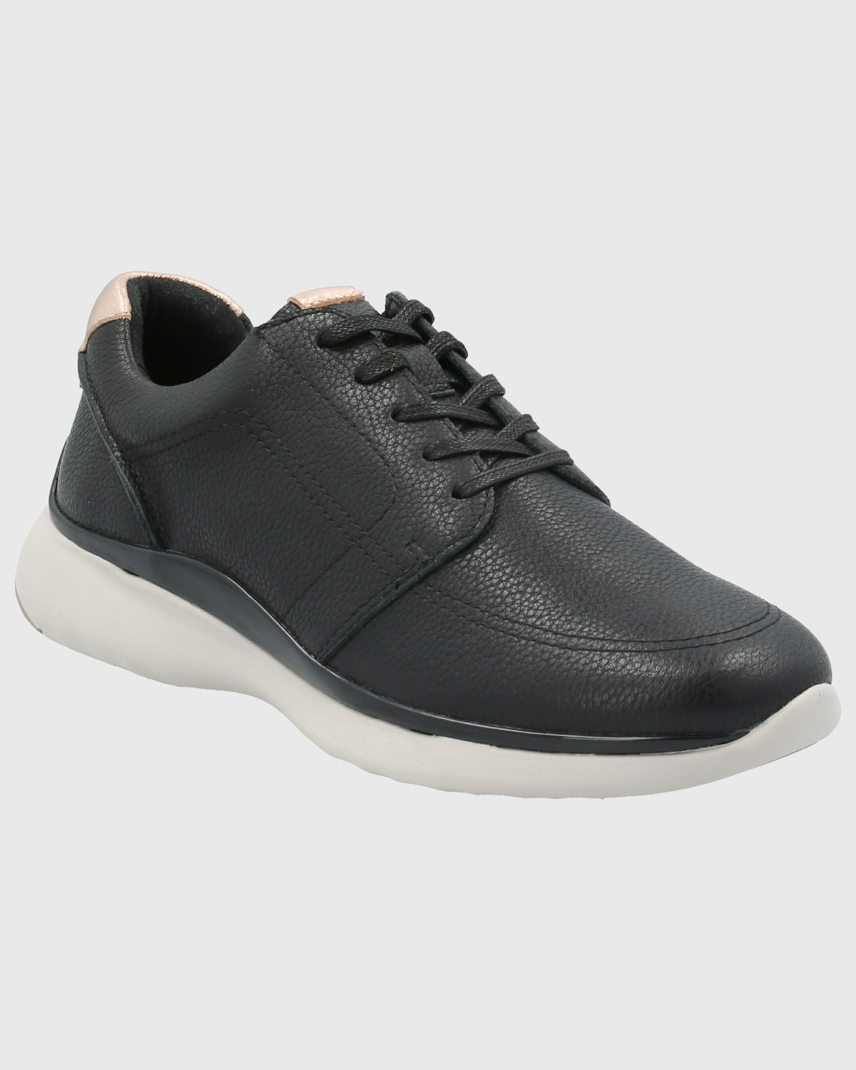 Zapatilla Cuero Mujer Goss Negro