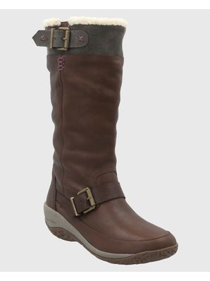 Bota Cuero Mujer Moma Café