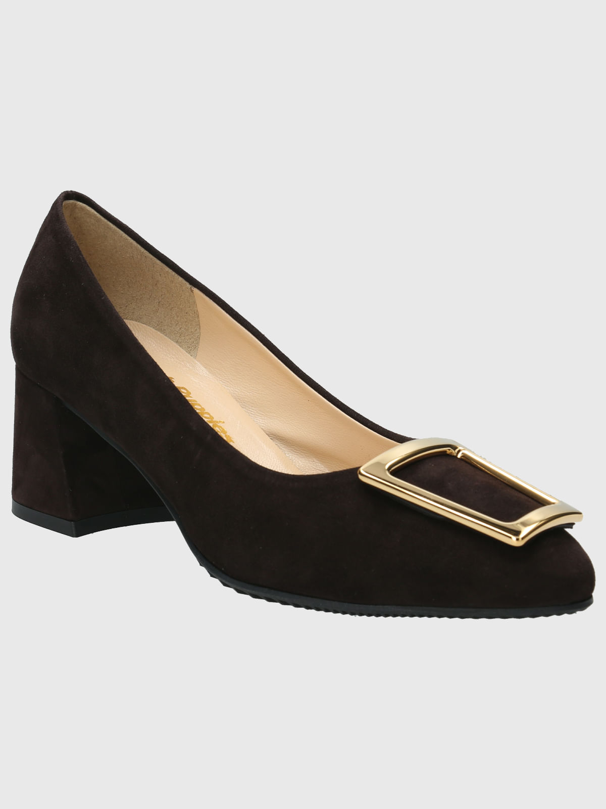 Zapato Brunate Cuero Mujer Biella Café