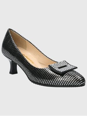 Zapato Brunate Cuero Mujer Cremona Metalizado