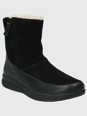 Botin Cuero Mujer Spinal Boot Negro