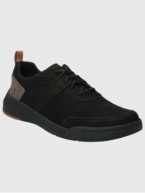 Zapatilla Cuero Hombre Molt Negro