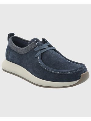 Zapato Cuero Hombre Icon Azul