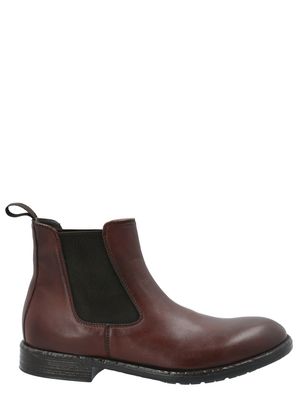 Botin Cuero Hombre Carpi Café