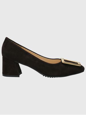Zapato Brunate Cuero Mujer Biella Café